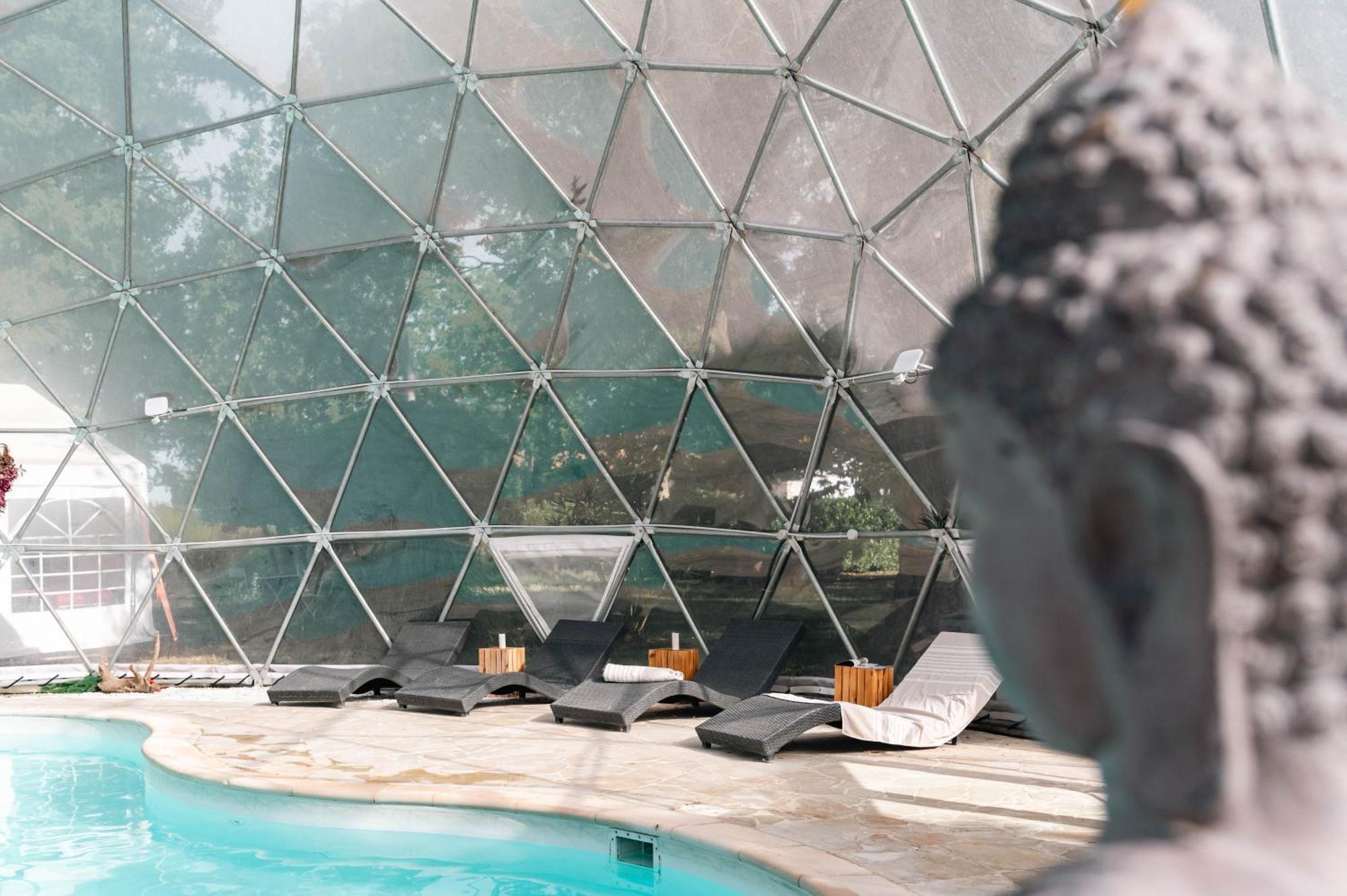 Mas Du Versadou, Dans Un Espace Naturel Protege, Piscine Couverte Chauffee Toute L'Annee, Spa Et Salle De Jeux Сан-Жил Екстериор снимка